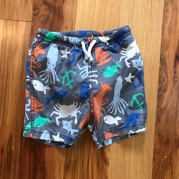 mini boden swim trunks
